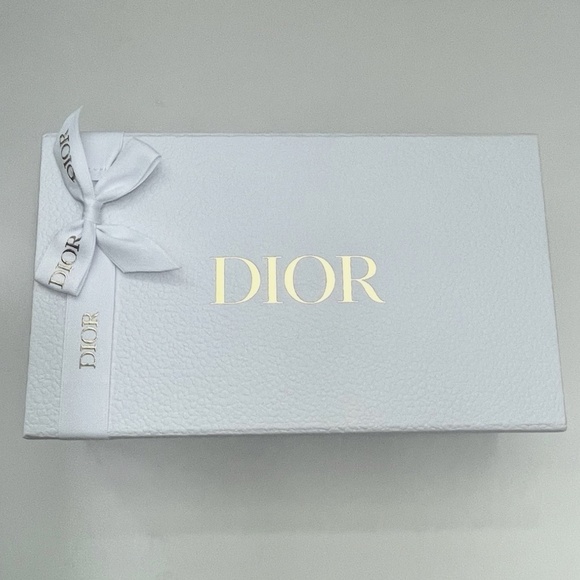 Dior Gift Box Storage Empty 8.9" x 5.5" x 3" Ribbon Tissue w. Shipping Box NEW - Picture 1 of 9